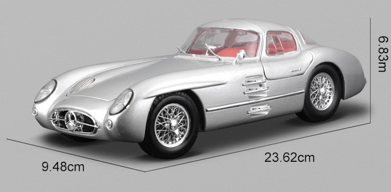 1:18 Mercedes-Benz 1955 300 SLR Die Cast Model Car