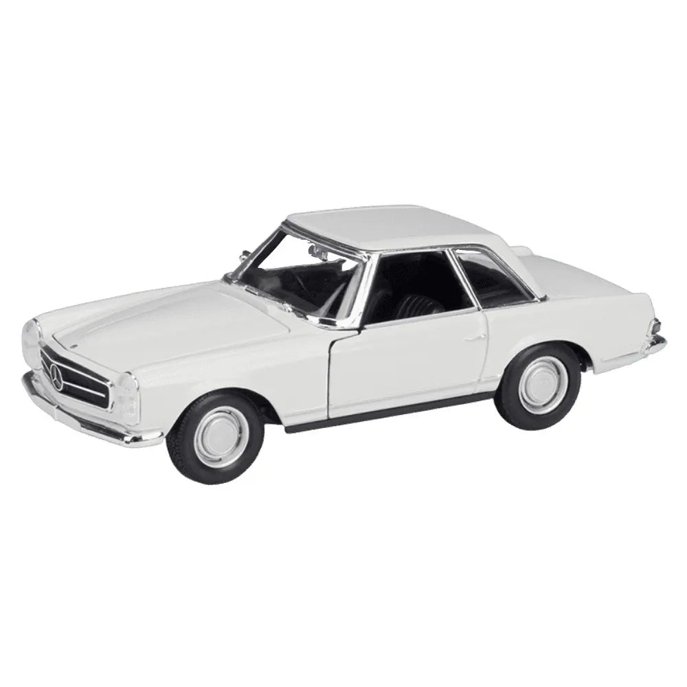 1:24 Mercedes-Benz 1963 230SL White Die Cast Model Car