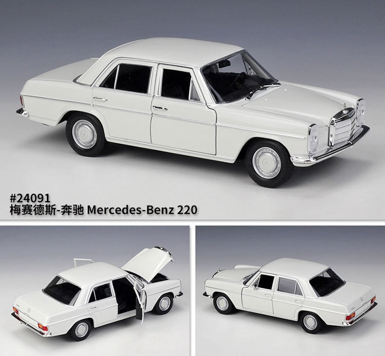 1:24 Mercedes-Benz 1973 220 Die Cast Model Car