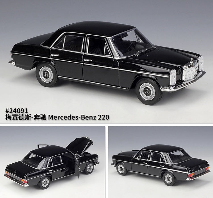 1:24 Mercedes-Benz 1973 220 Die Cast Model Car