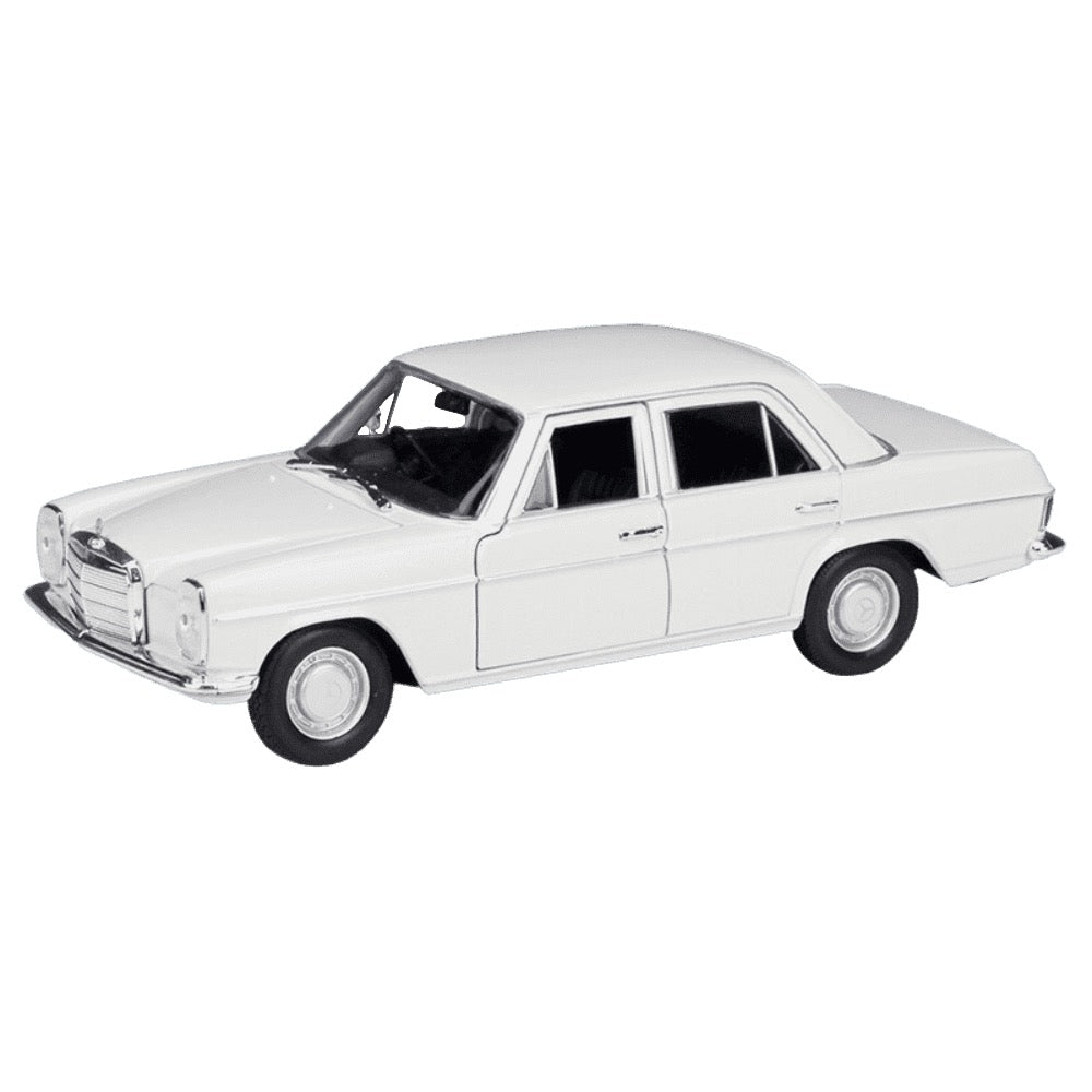 1:24 Mercedes-Benz 1973 220 White Die Cast Model Car