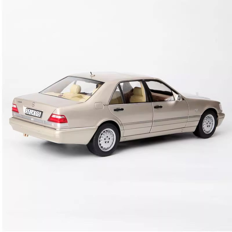 1:18 Mercedes-Benz 1997 S600 W140 Die Cast Model Car