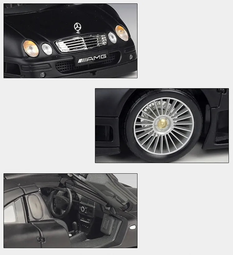 1:18 Mercedes-Benz 2010 CLK GTR Version de rue 