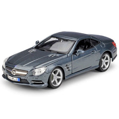 1:24 Mercedes-Benz 2011 Clase SL R231 Gray Die Cast Model Car