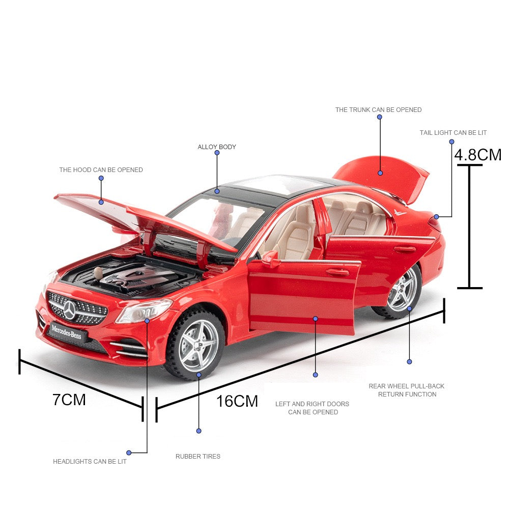 1:32 Mercedes-Benz 2014 C260 Die Cast Model Car