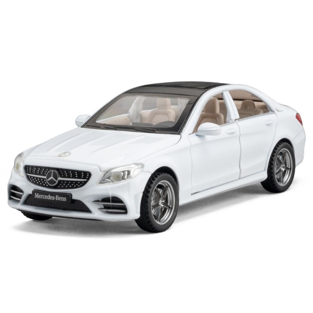 1:32 Mercedes-Benz 2014 C260 White Die Cast Model Car