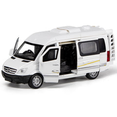 1:32 Mercedes-Benz 2014 V-Class V350 White Die Cast Model Car