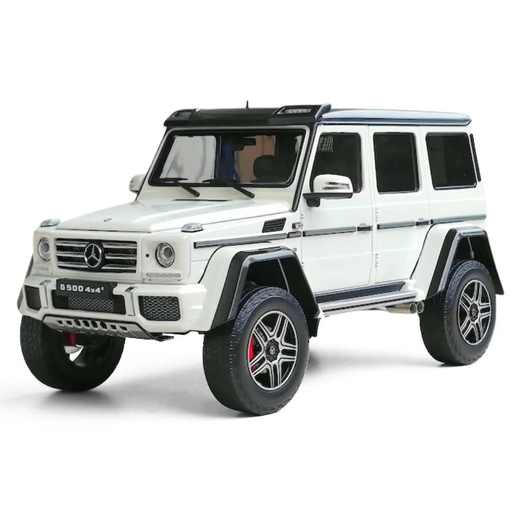 1:18 Mercedes-Benz 2015 G500 4x4² White Die Cast Model Car