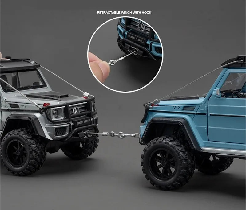 Mercedes-Brabus 2017 G550 4×4² à l'échelle 1:24 