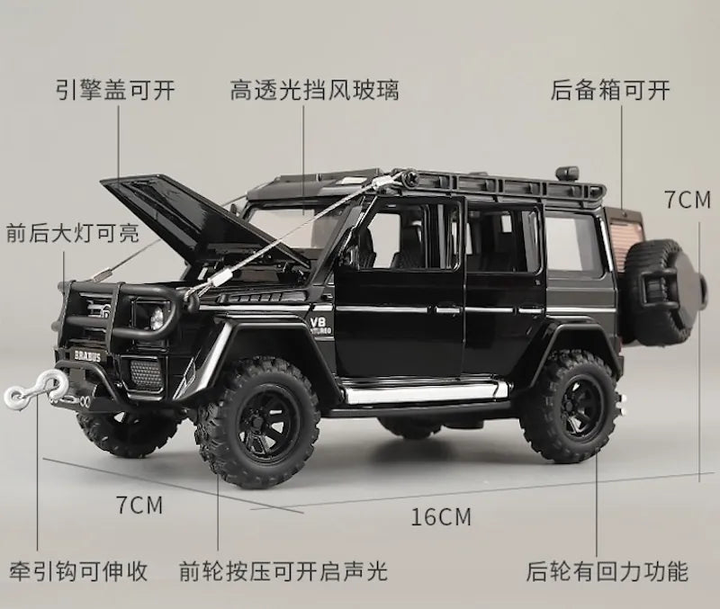 Mercedes-Brabus 2017 G550 4×4² à l'échelle 1:32 