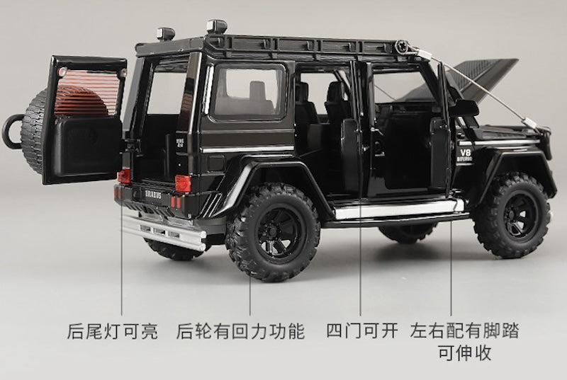 1:32 Mercedes-Brabus 2017 G550 4×4² Die Cast Model Car