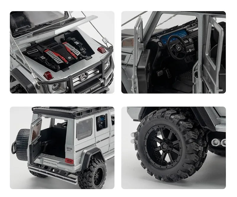 Mercedes-Brabus 2017 G550 4×4² à l'échelle 1:24 