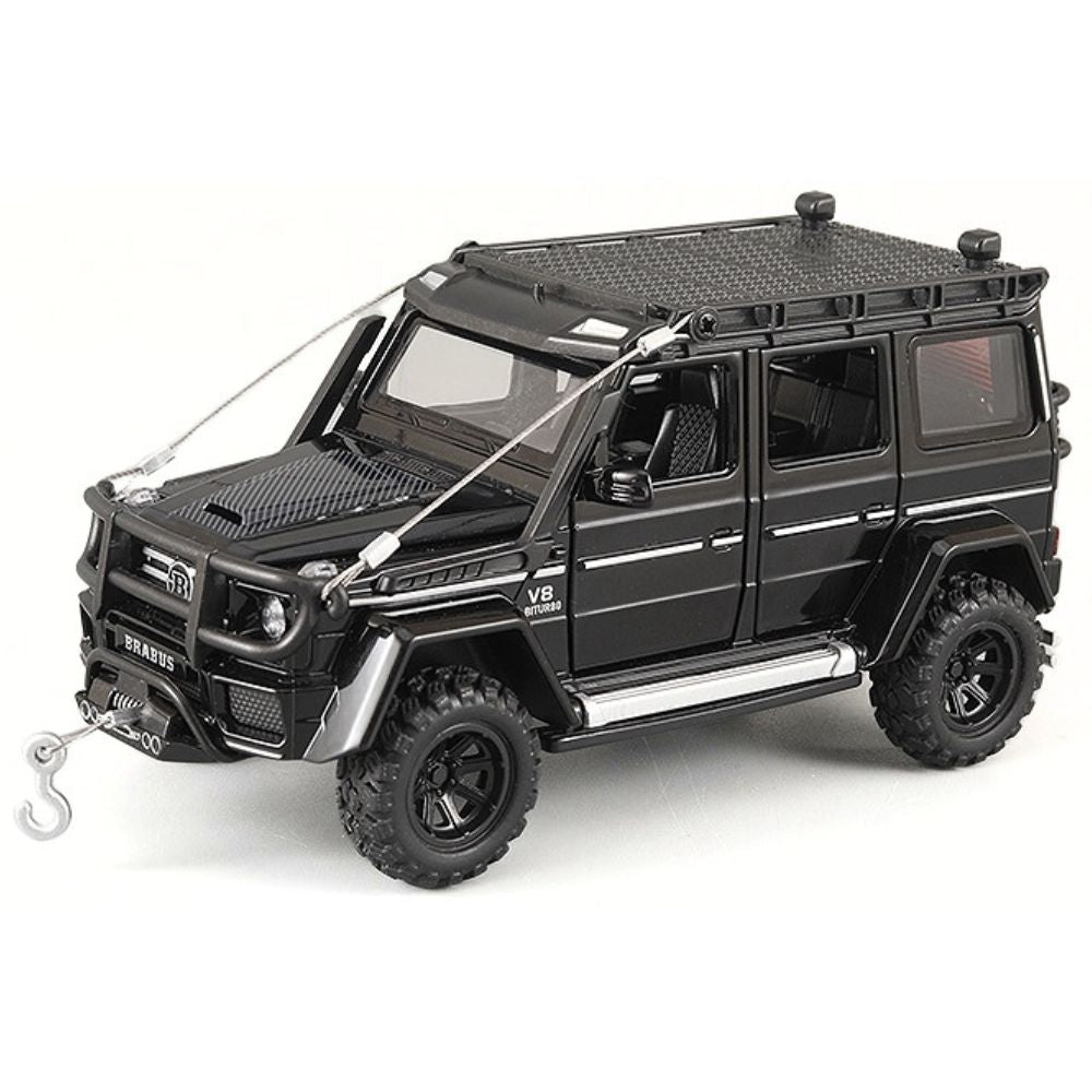 1:32 Mercedes-Brabus 2017 G550 4×4² Black Die Cast Model Car