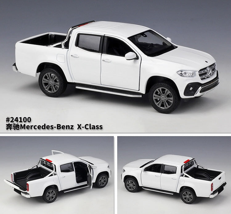 1:24 Mercedes-Benz 2017 X-Class Die Cast Model Car