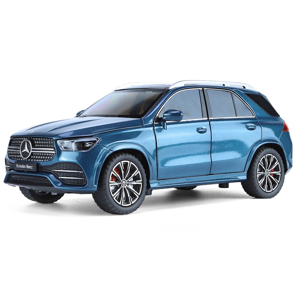 1:24 Mercedes-Benz 2020 GLE 450 4th Blue Die Cast Model Car