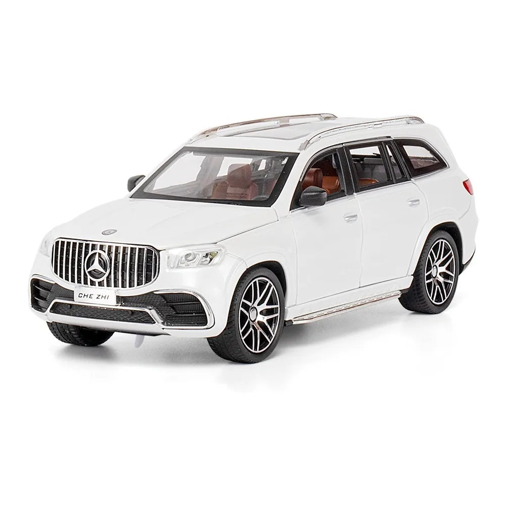 1:24 Mercedes-Benz 2020 GLE 63S White Die Cast Model Car