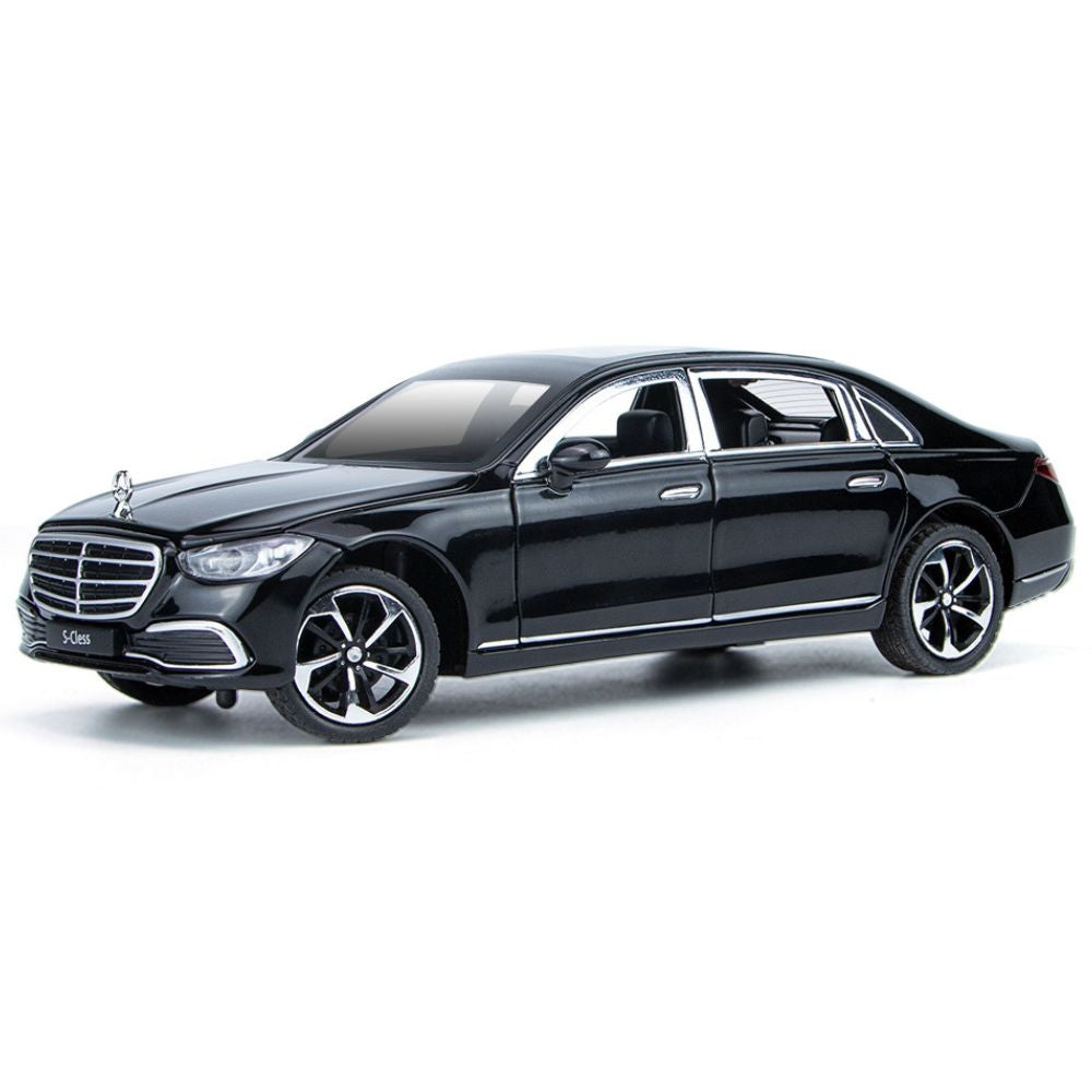 1:24 Mercedes-Benz 2020 S-Class W223 Black Die Cast Model Car