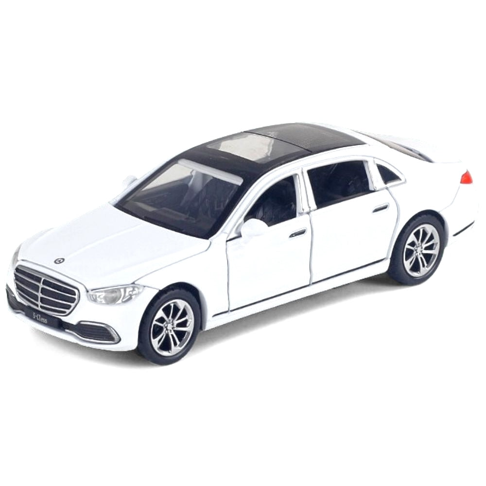 1:32 Mercedes-Benz 2020 S-Class W223 White Die Cast Model Car