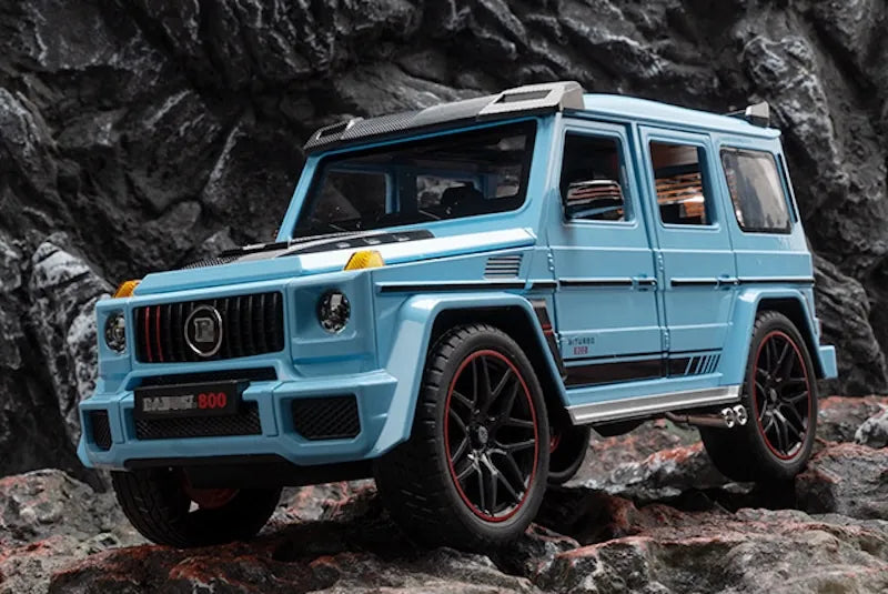 Mercedes-Brabus 2022 G800 4×4² à l'échelle 1:18 