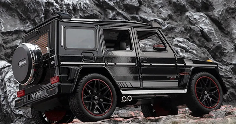 Mercedes-Brabus 2022 G800 4×4² à l'échelle 1:18 