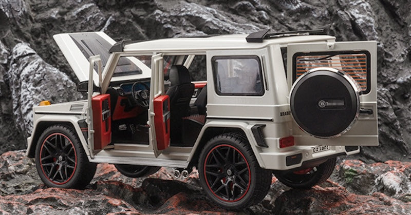 1:18 Mercedes-Brabus 2022 G800 4×4² Die Cast Model Car