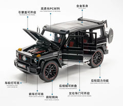 Mercedes-Brabus 2022 G800 4×4² à l'échelle 1:18 