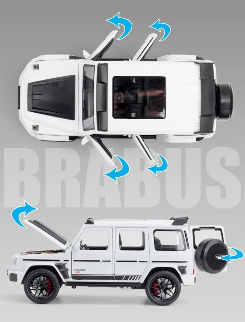 1:24 Mercedes-Brabus 2022 G800 4×4²