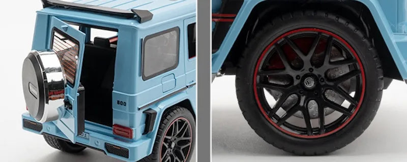 Mercedes-Brabus 2022 G800 4×4² à l'échelle 1:18 