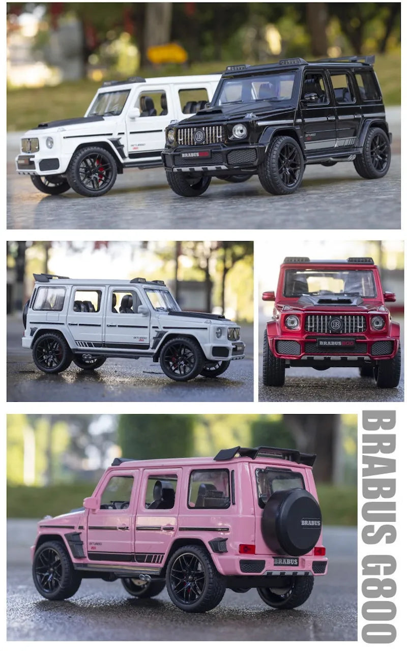 1:24 Mercedes-Brabus 2022 G800 4×4²