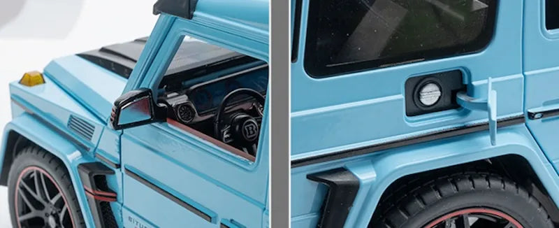 Mercedes-Brabus 2022 G800 4×4² à l'échelle 1:18 