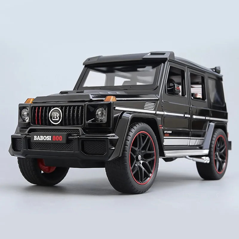 Mercedes-Brabus 2022 G800 4×4² à l'échelle 1:18 