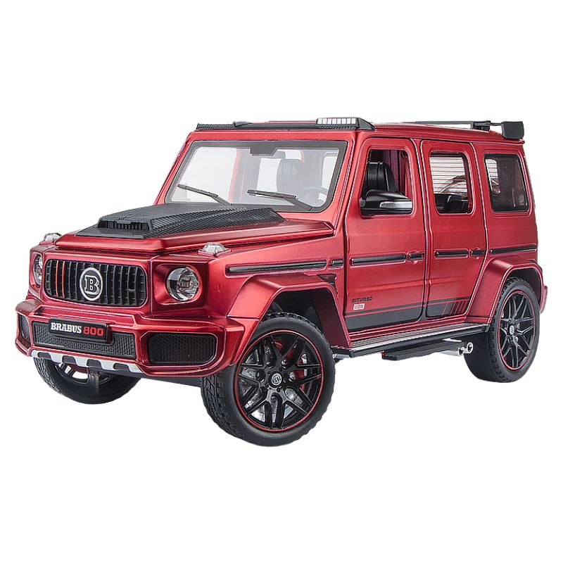 1:24 Mercedes-Brabus 2022 G800 4×4² Red Die Cast Model Car