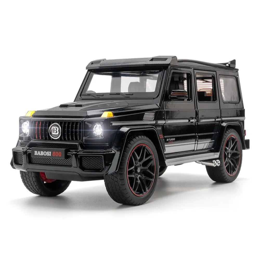 Mercedes-Brabus 2022 G800 4×4² à l'échelle 1:18 