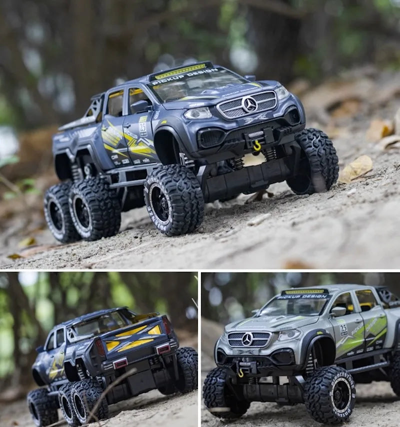 1:24 Mercedes-Benz 2023 Classe X 6x6 fuoristrada 