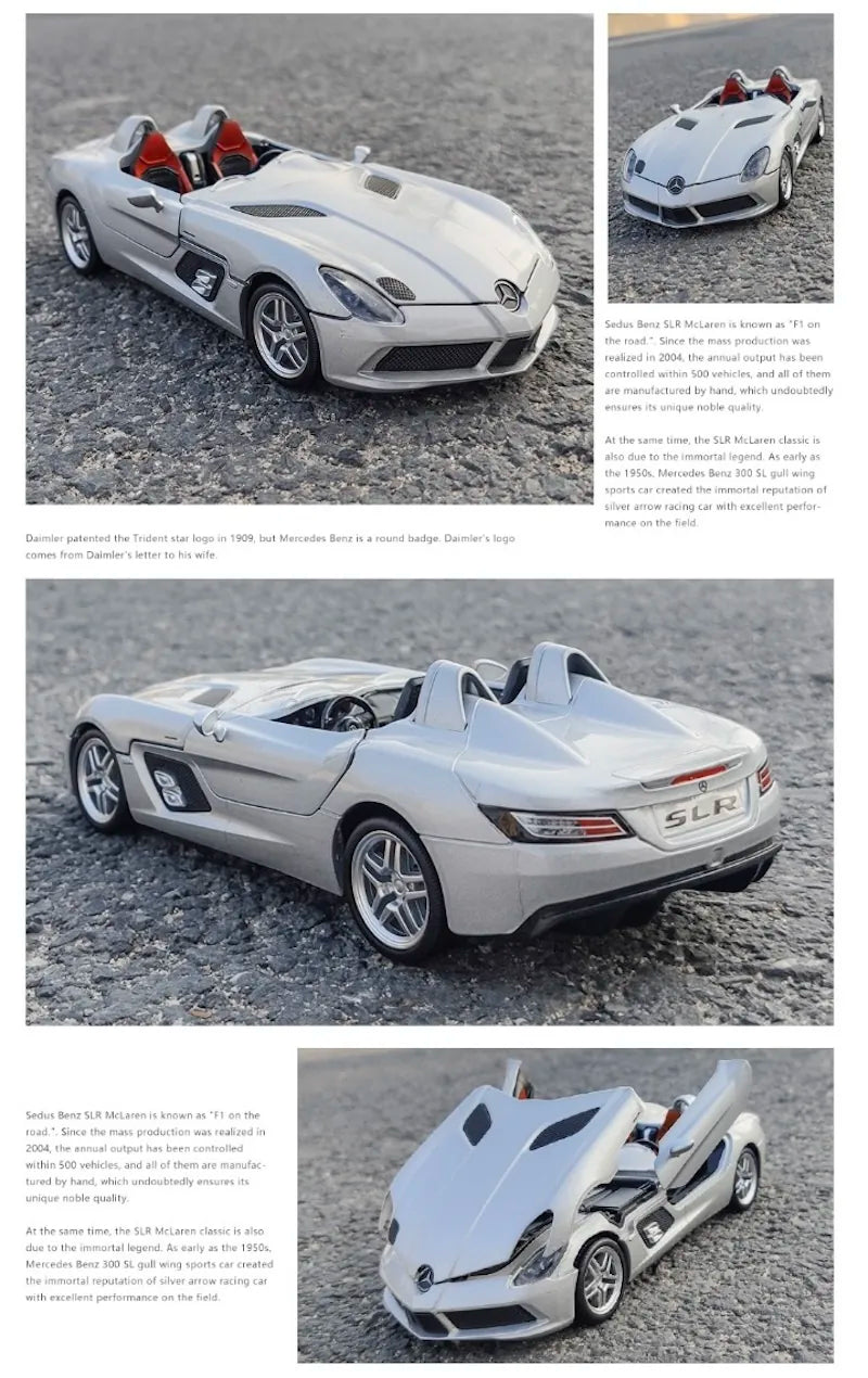 1:24 Mercedes-Benz 2009 SLR Stirling Moss 