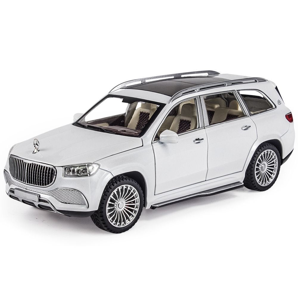 1:24 Mercedes-Maybach 2021 GLS600 4MATIC White Die Cast Model Car