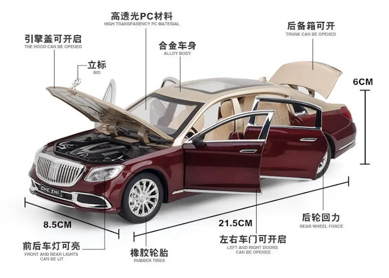 1:24 Mercedes-Maybach 2023 Brabus S850