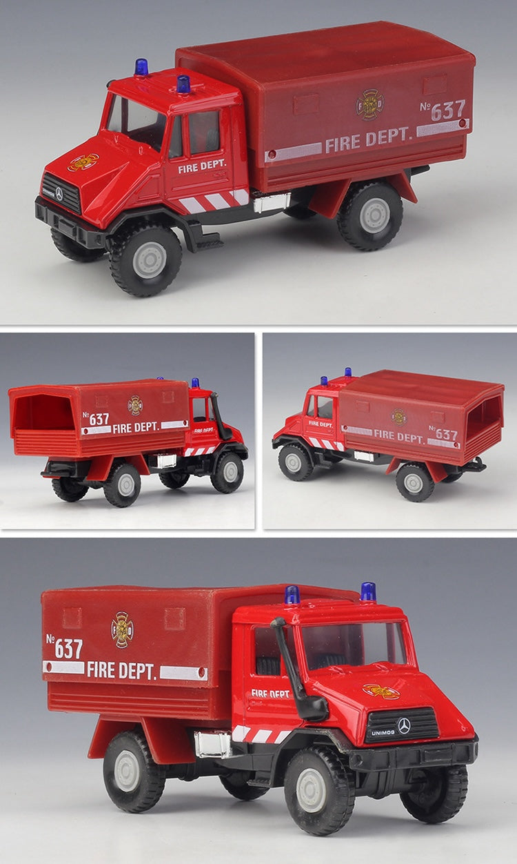 1:36 Mercedes-Unimog 1997 408 Die Cast Model Car