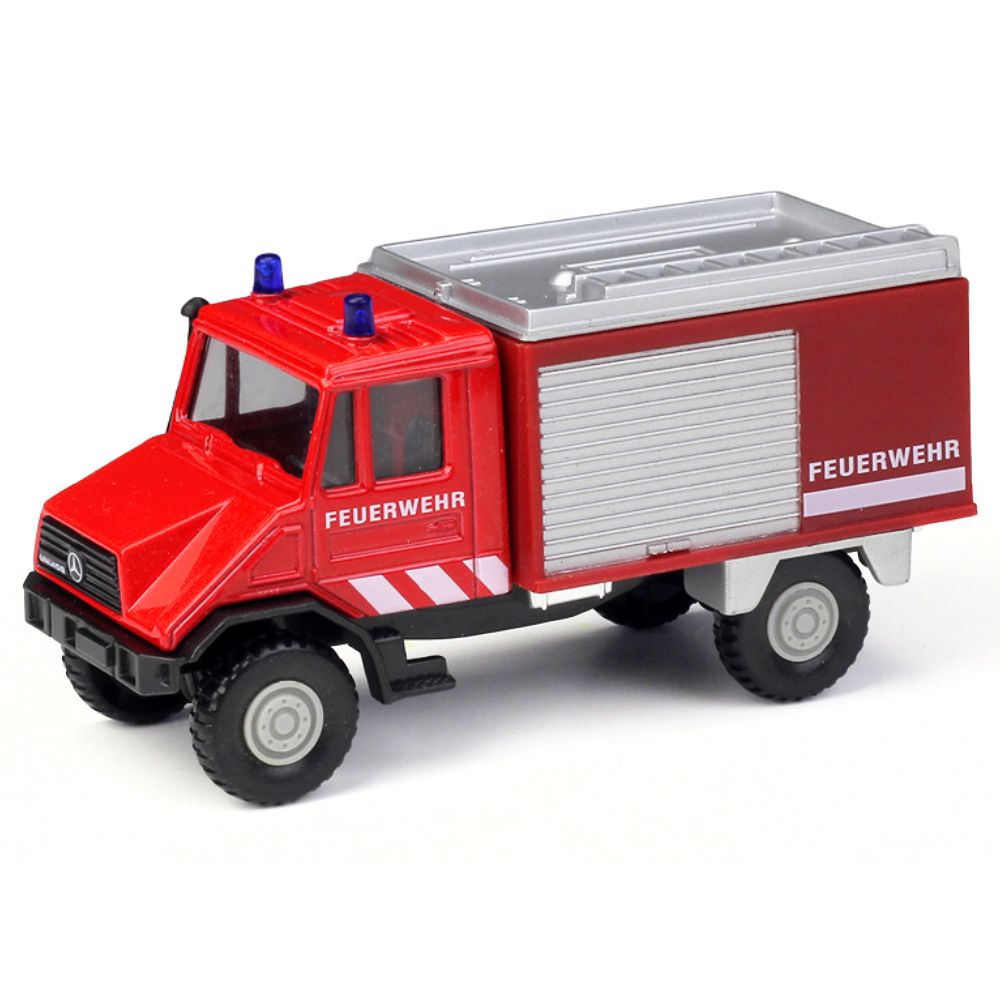 1:36 Mercedes-Unimog 1997 408 FEUERWEHR Die Cast Model Car