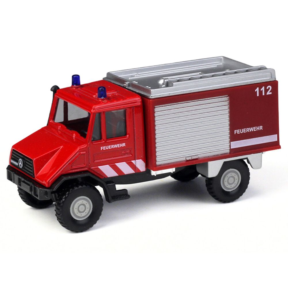 1:36 Mercedes-Unimog 1997 408 FEUERWEHR#112 Model Car