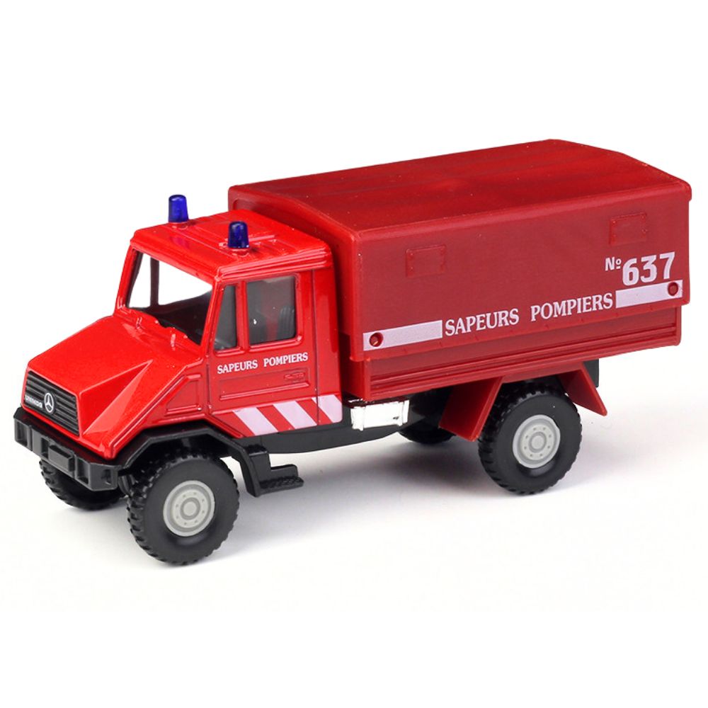 1:36 Mercedes-Unimog 1997 408 SAPEURS-POMPIERS#637 Model Car