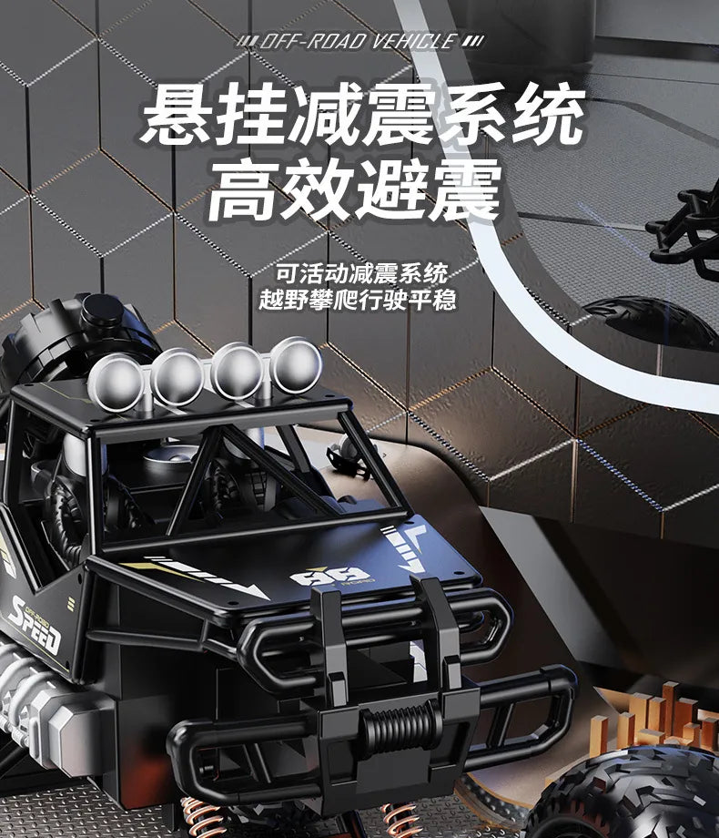 1:28 Scale Metal Climbing RC Car - Ultimate Off-Road Experience