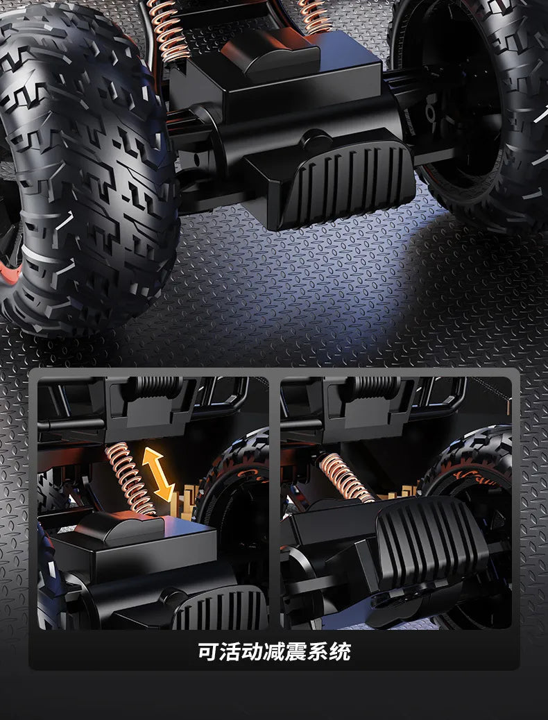 1:28 Scale Metal Climbing RC Car - Ultimate Off-Road Experience