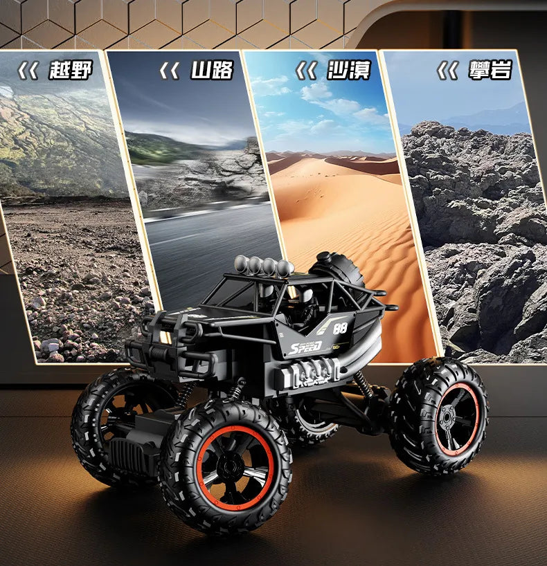 1:28 Scale Metal Climbing RC Car - Ultimate Off-Road Experience