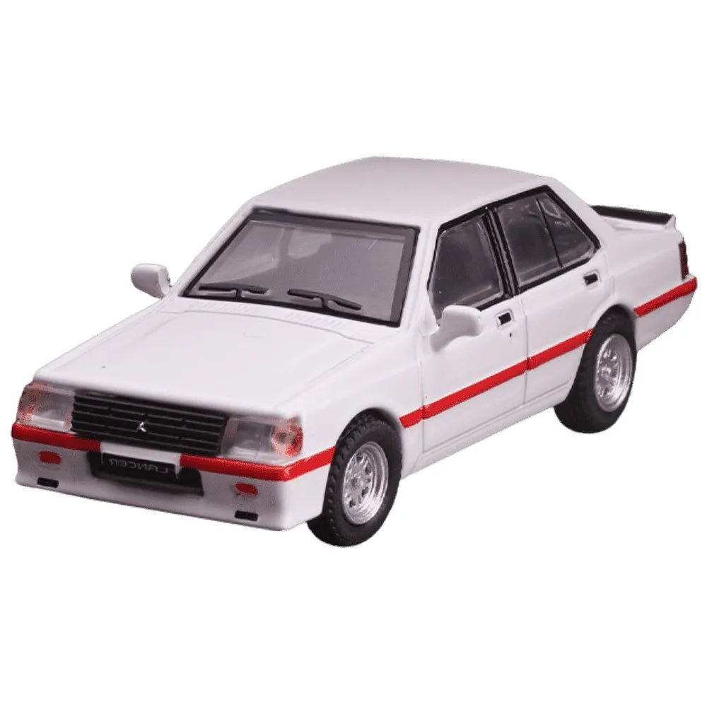 1:64 Mitsubishi Lancer EX2000 White Die Cast Model Car