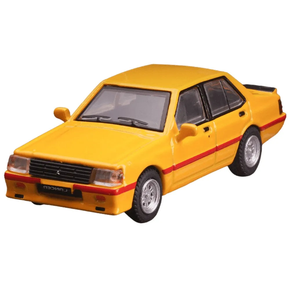 1:64 Mitsubishi Lancer EX2000 Yellow Die Cast Model Car