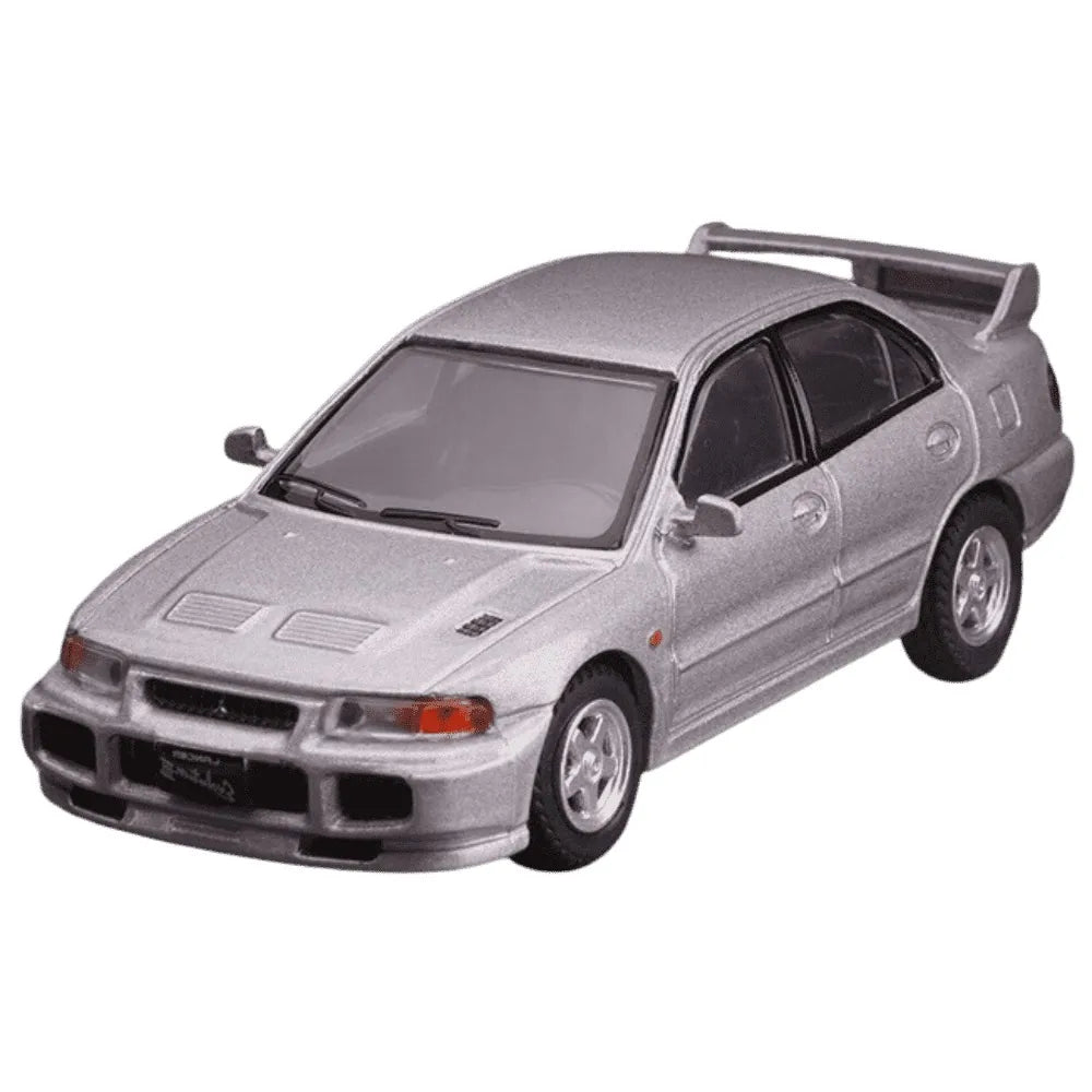 1:64 Mitsubishi Lancer Evolution III Silver Die Cast Model Car