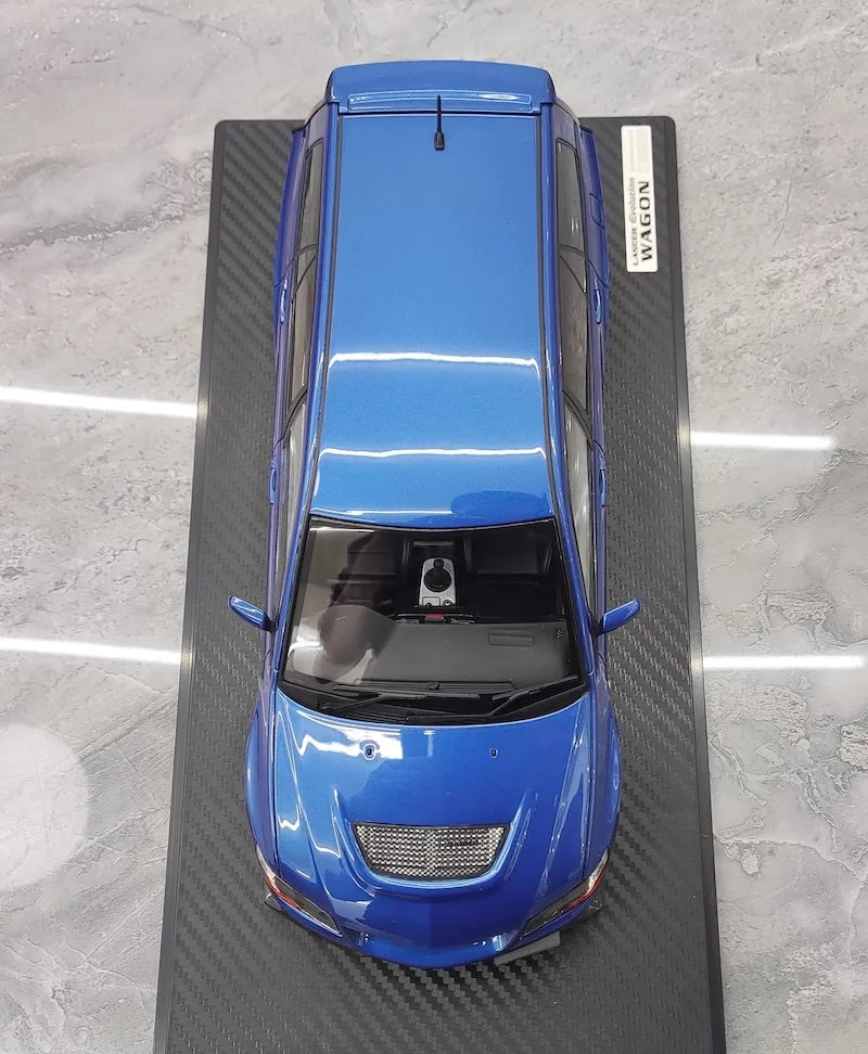 1:18 Mitsubishi 2005 Lancer Evo IX Wagon Blue