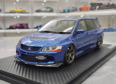 1:18 Mitsubishi 2005 Lancer Evo IX Wagon Blue