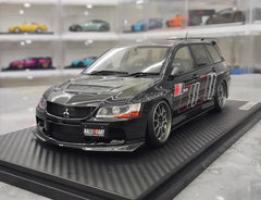 1:18 Mitsubishi 2005 Lancer Evo IX Wagon RalliArt Black